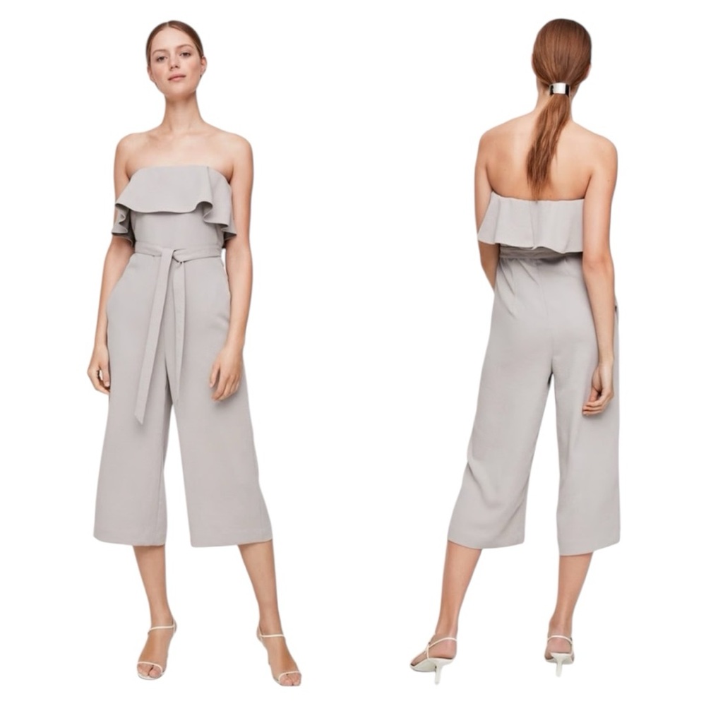 Babaton Aritzia Elegant Lavender sleeveless Jumpsuit size medium
